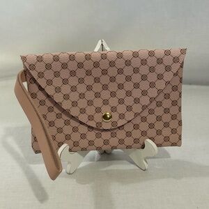 Small Pink Wristlet